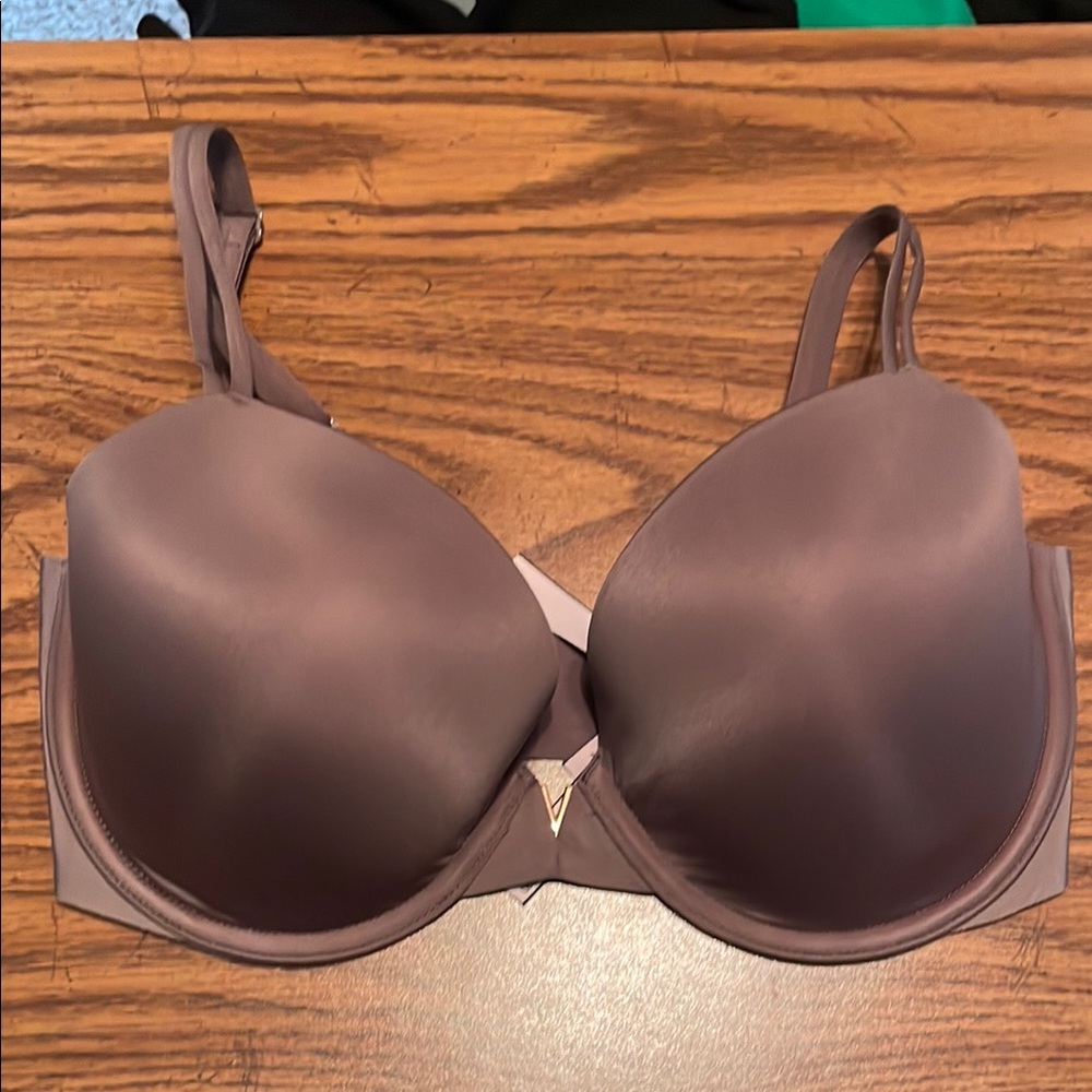 Victoria Secret Demi Pewter Underwire Bra